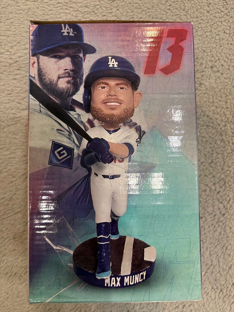 Max Muncy フィギュア Los Angeles Dodgers