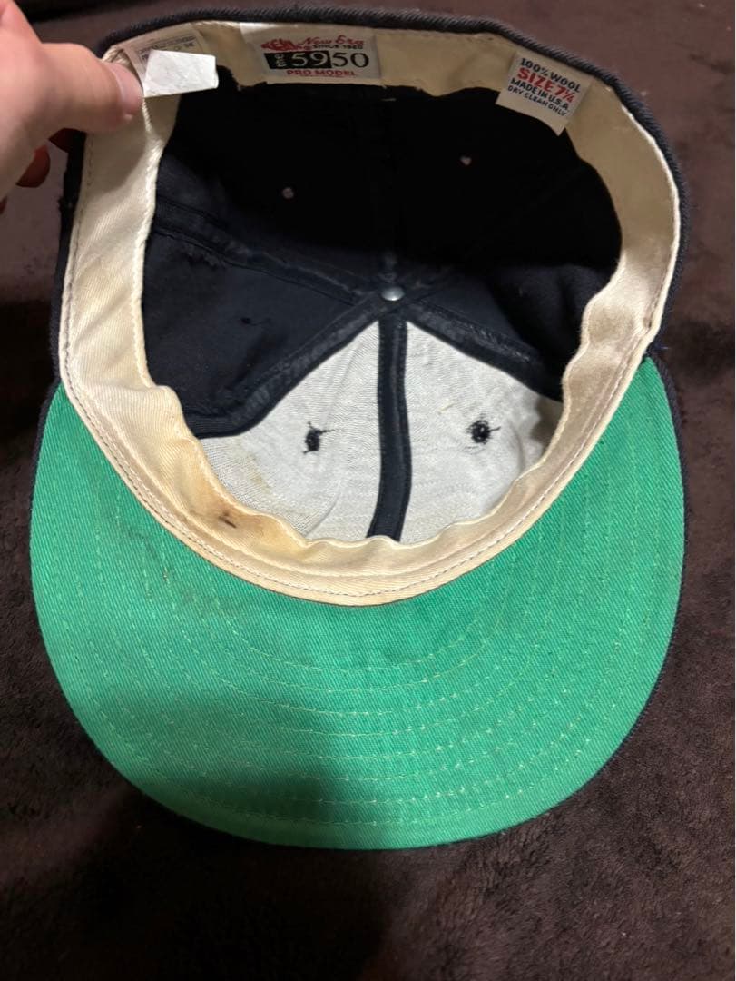 New Era 59FIFTY NDロゴ キャップ 7 1/4
