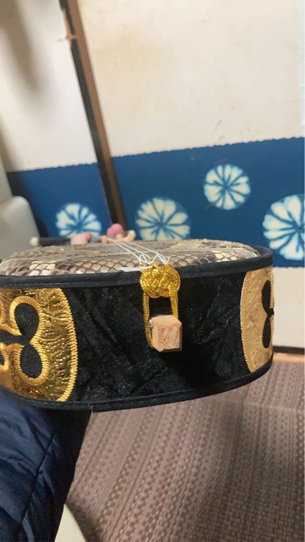 沖縄　三味線　本革　貴重