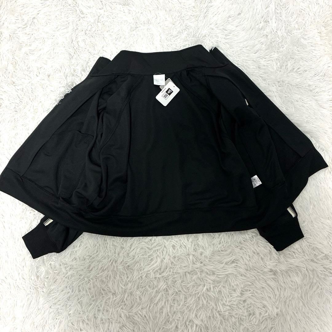 新品 レディース ニューエラ スムースジャージー サイドテープ セット 黒