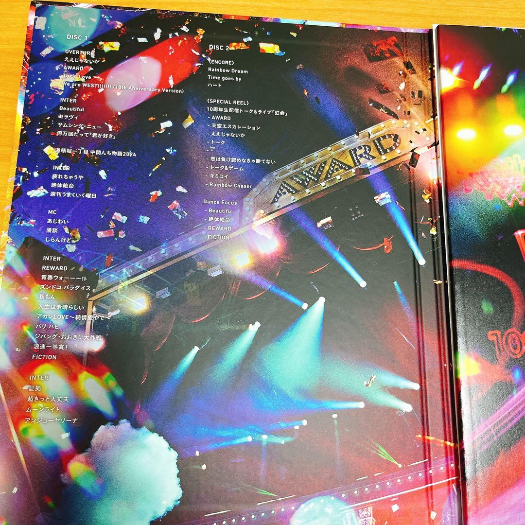 【2点セット】WEST.AWARD10th 初回盤 Blu-ray