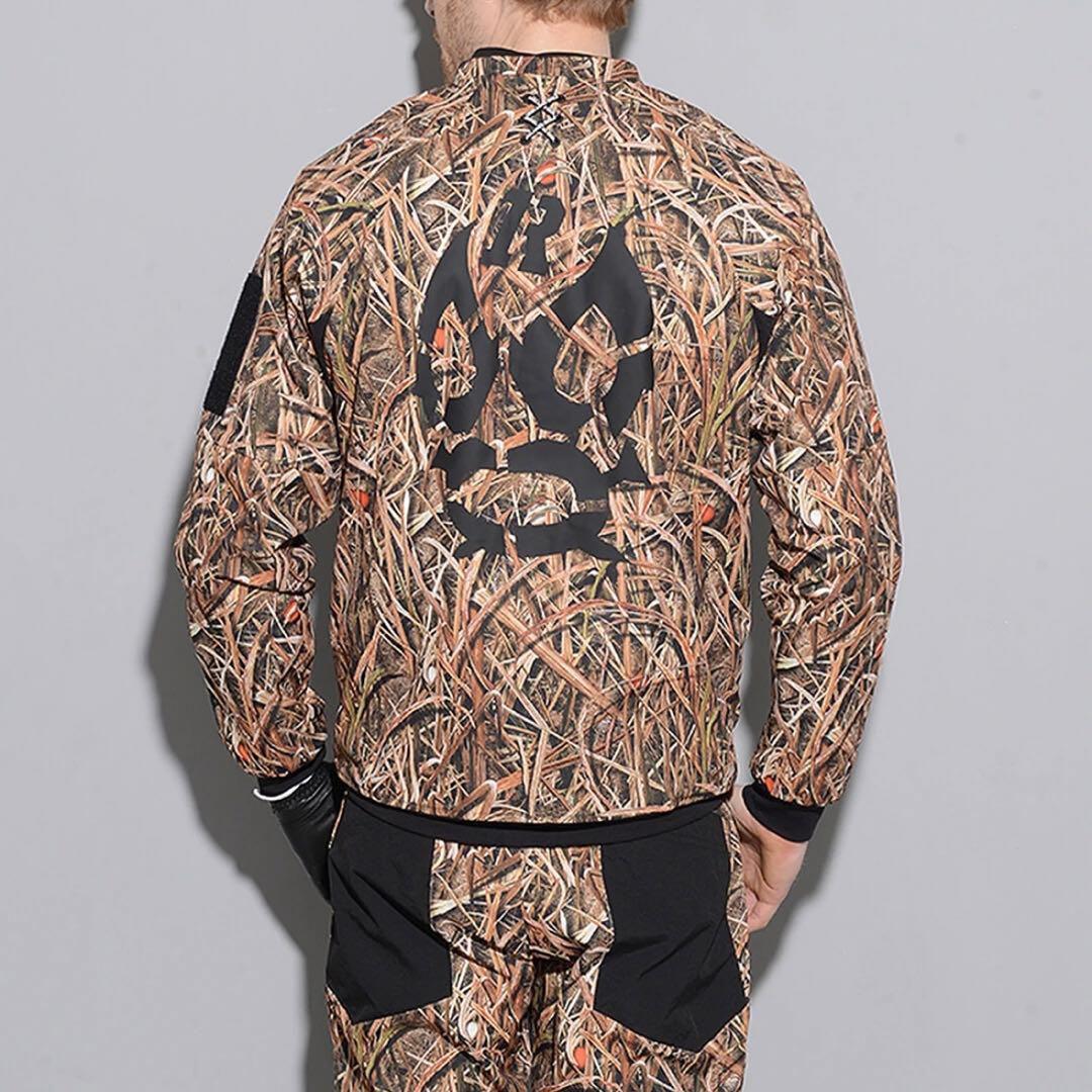 新品 ラッセルノ ゴルフ コンバット ポケット ジャケット カモ XL 6