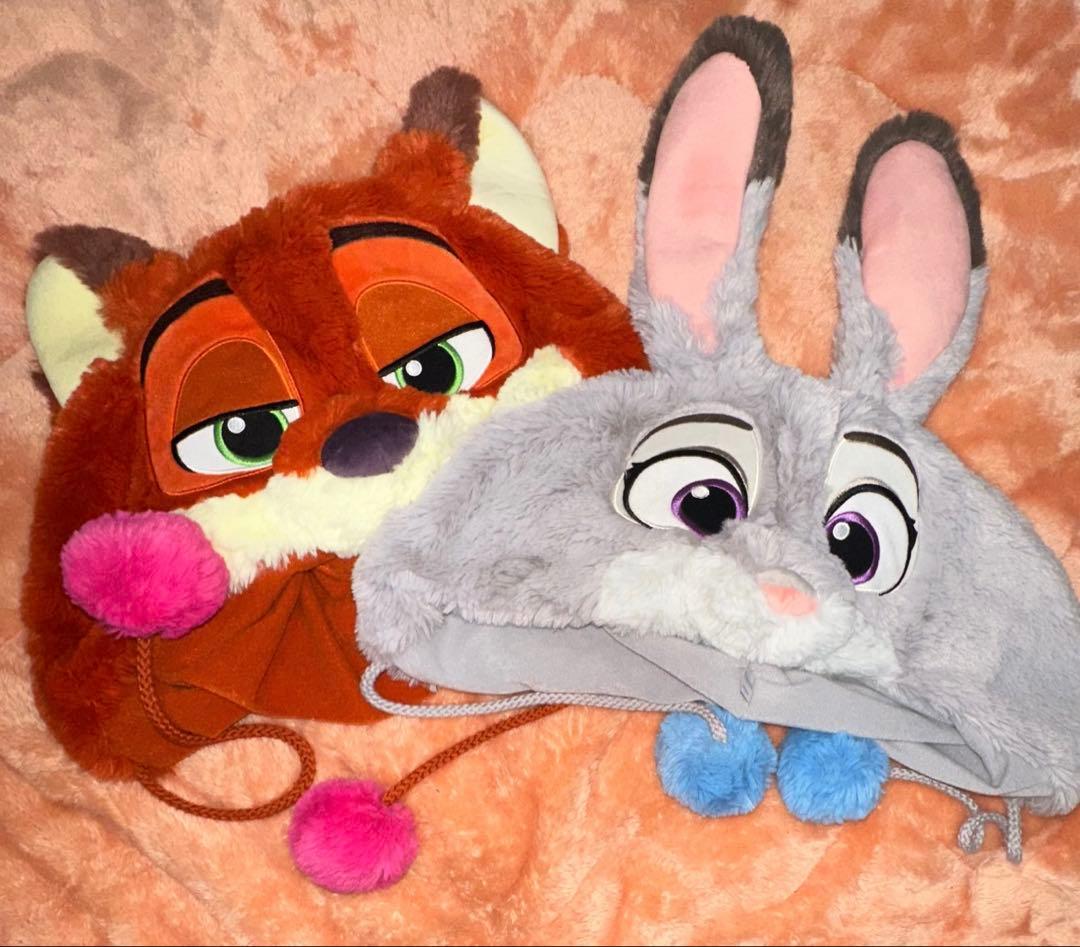 ズートピア ニック・ワイルドとジュディ・ホップス 帽子