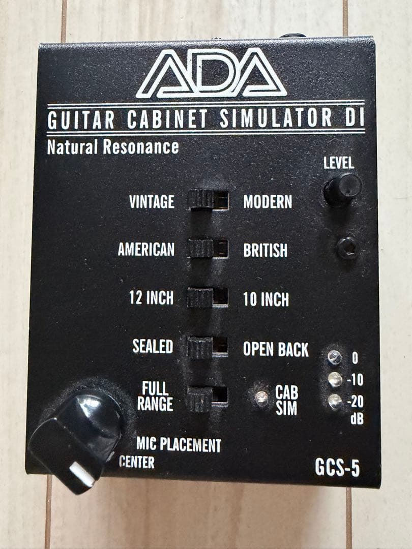 ADA ギターキャビネットシミュレーター GCS-5