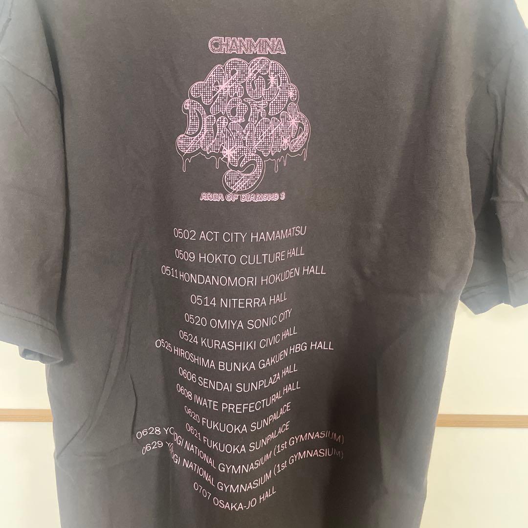 ちゃんみな　AREA OF DIAMOND3 ツアーTシャツ M ブラック