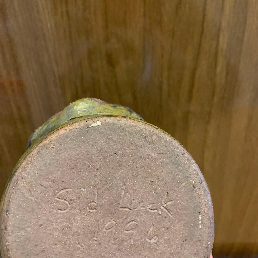 アメリカ南部 ガラス製の陶器壺 Pottery Jug