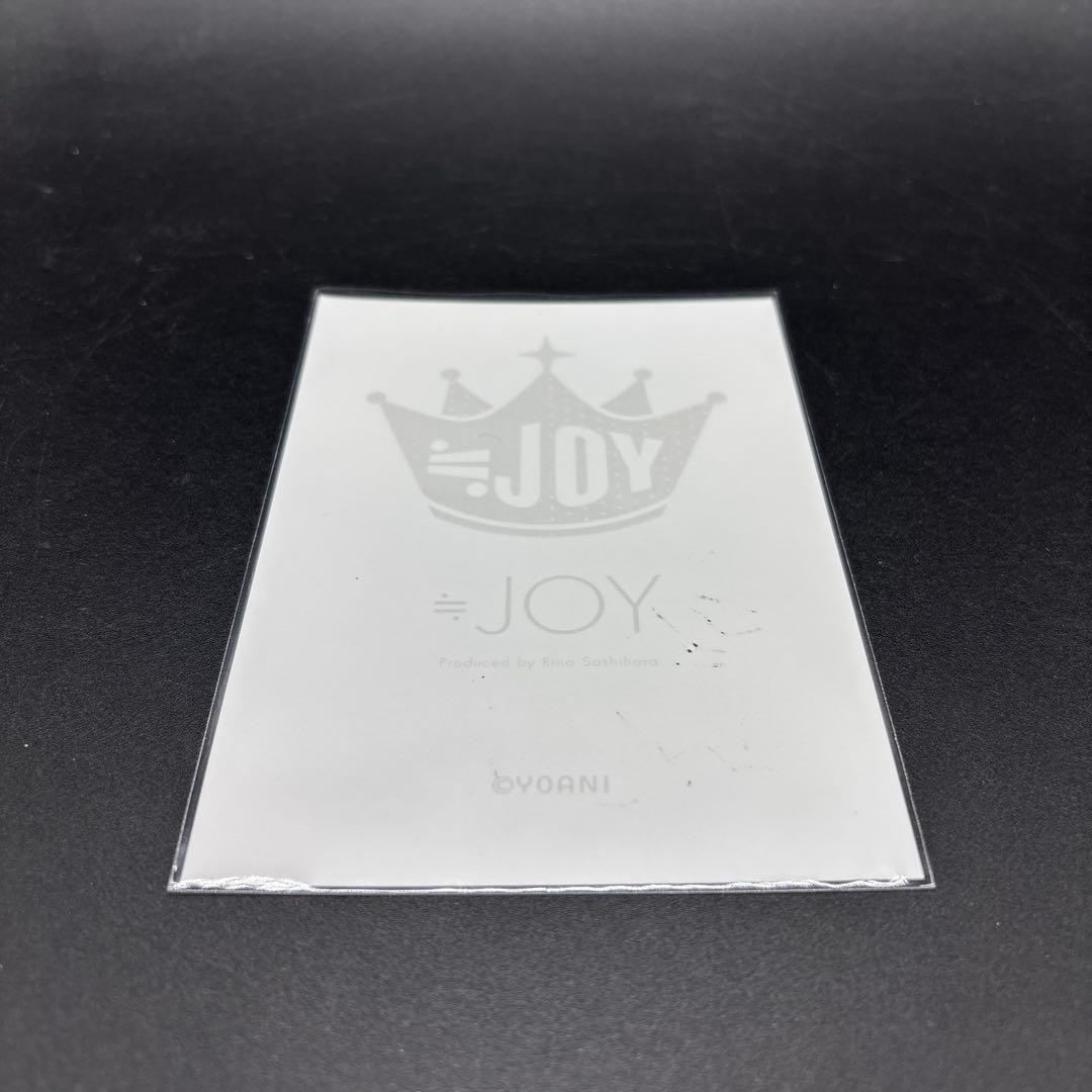 ≒JOY ニアジョイ 江角怜音 直筆サイン入り生写真 4周年 電話番号教えて