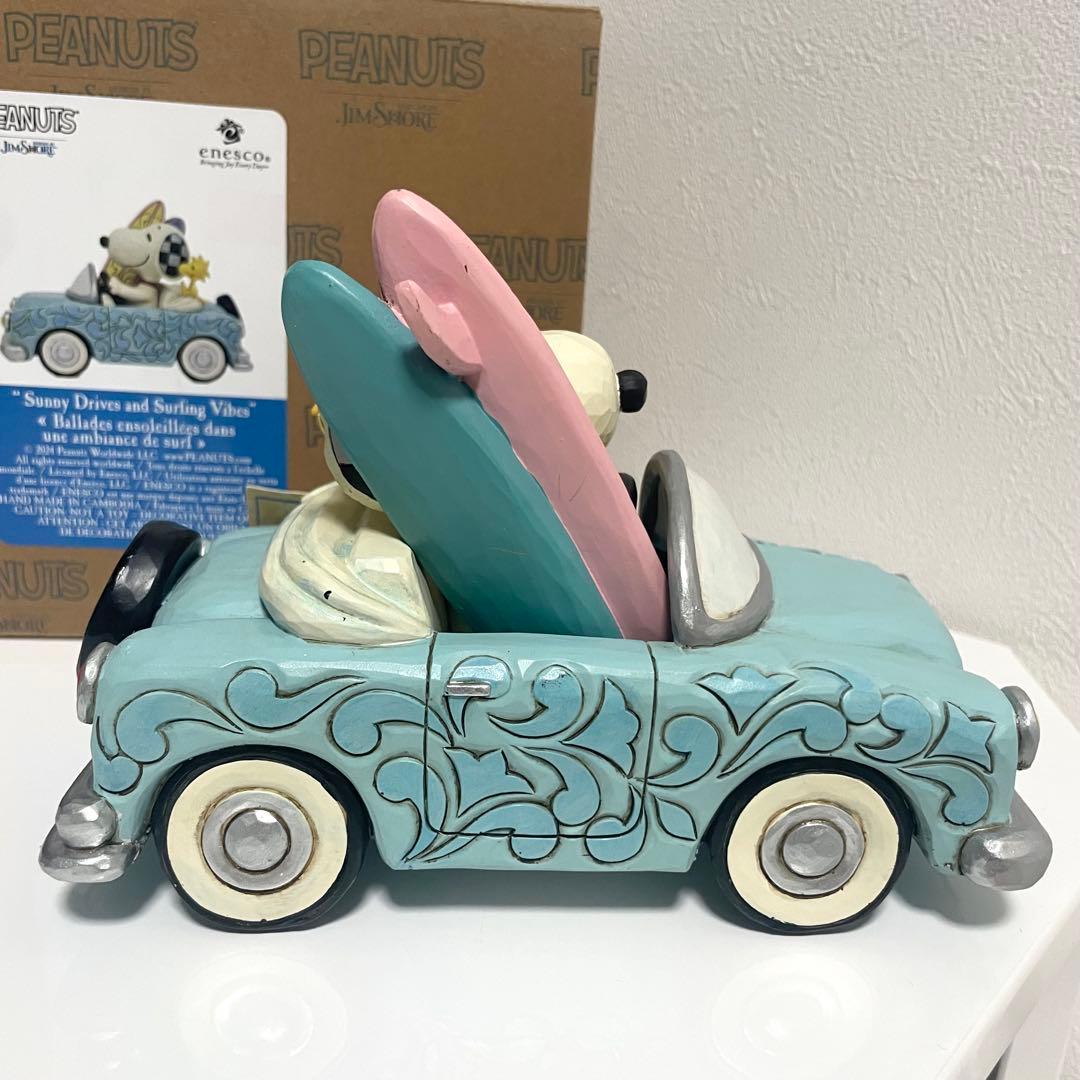 k*e様 スヌーピー ウッドストック ジムショア フィギュア 箱付き美品 カーサ