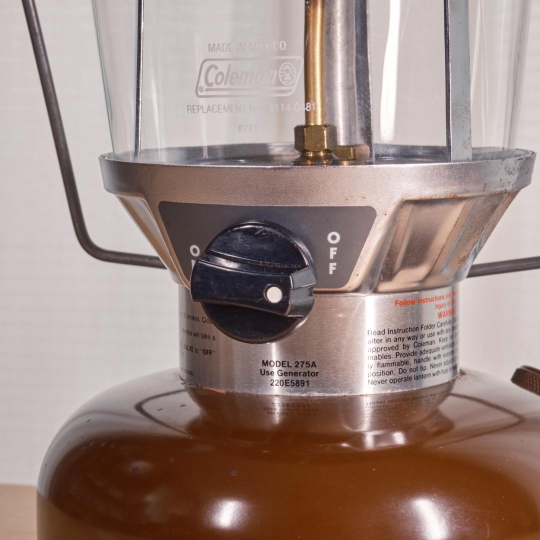 コールマン ツーマントルランタン Coleman 275A ケース付属【完動品】