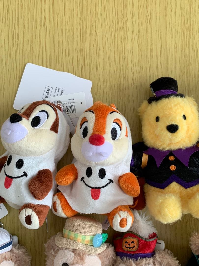 ディズニーぬいぐるみバッジストラップキーチェーンまとめ売りダッフィーシェリーメイ