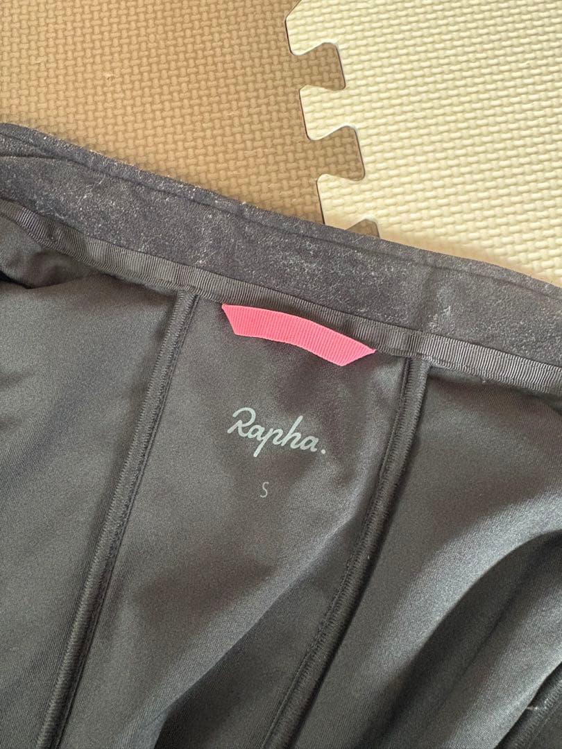 Rapha ブラック ノースリーブ サイクルジャケット