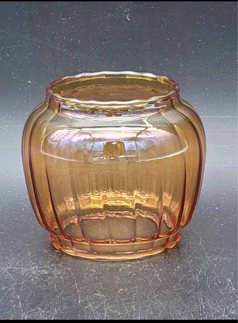 feuerhand 176 フュアーハンド　交換用ホヤ　波模様琥珀色