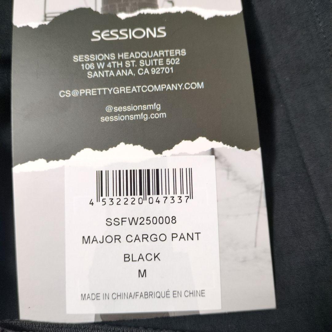 SESSIONS スノーボードパンツ ブラック