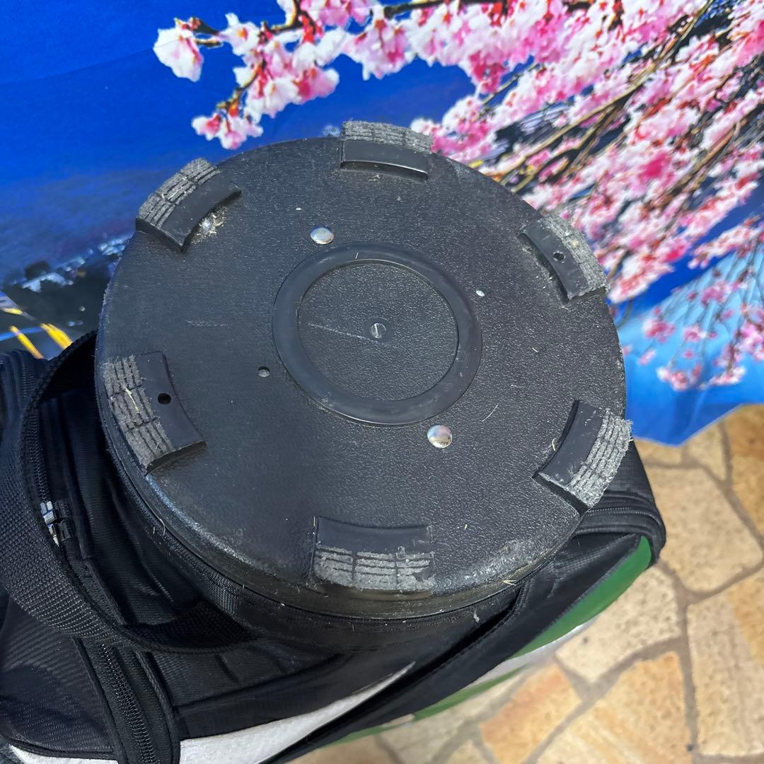 寶BX-1199 NIKE ナイキ カート式 キャディバッグ ブラック/グリーン