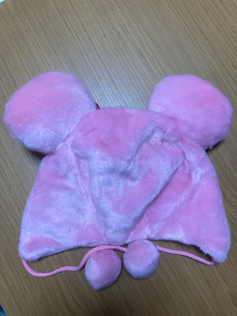 ディズニーファンキャップ ミニー ピンク