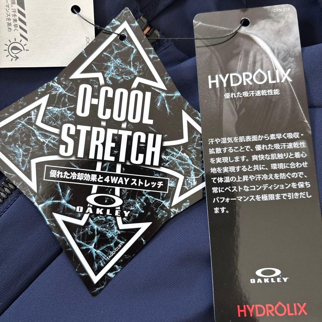 新品　オークリー　ウィメンズ　接触冷感 ストレッチ　UV ジャケットゴルフ　M