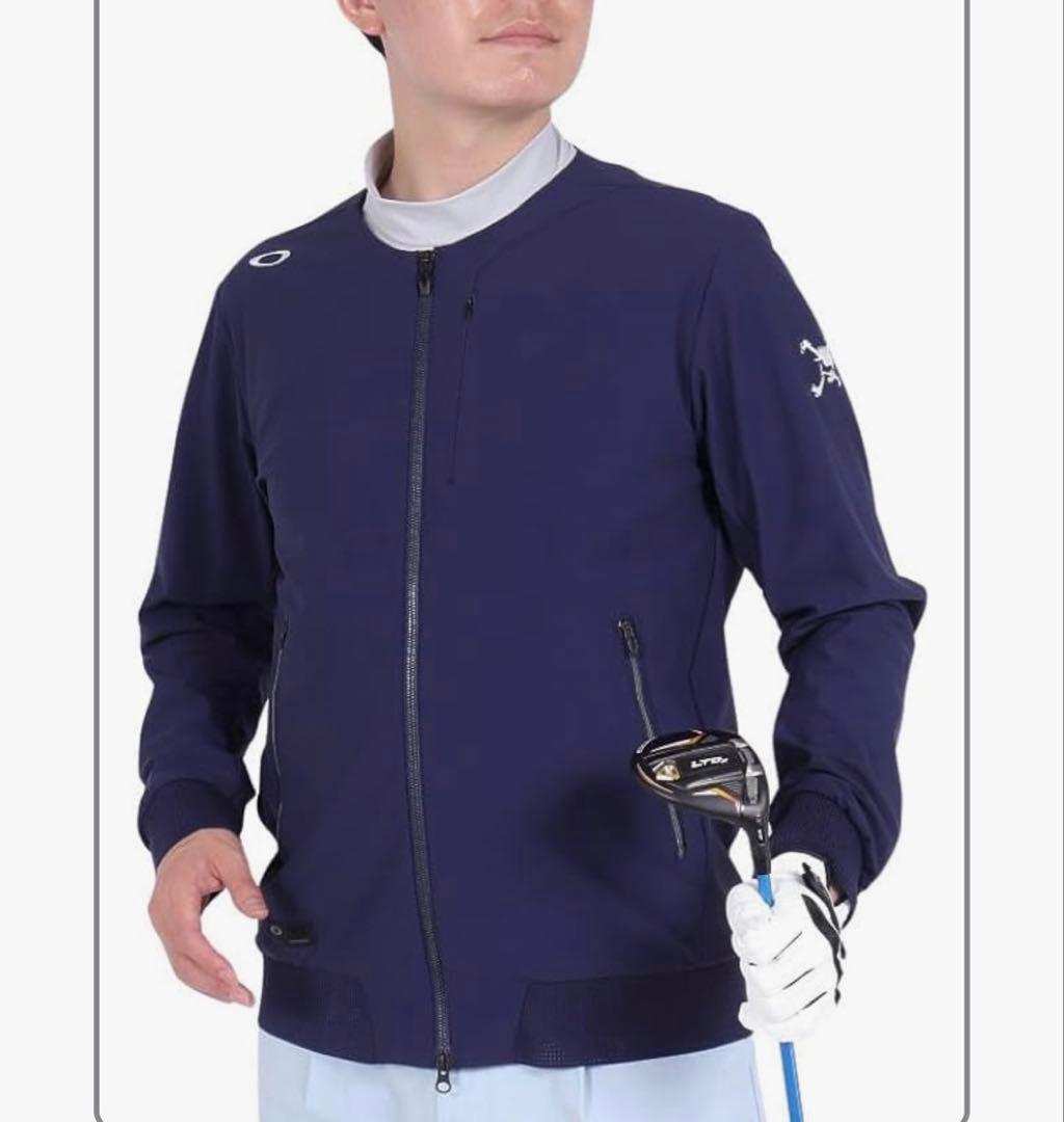 新品　オークリー　ウィメンズ　接触冷感 ストレッチ　UV ジャケットゴルフ　M