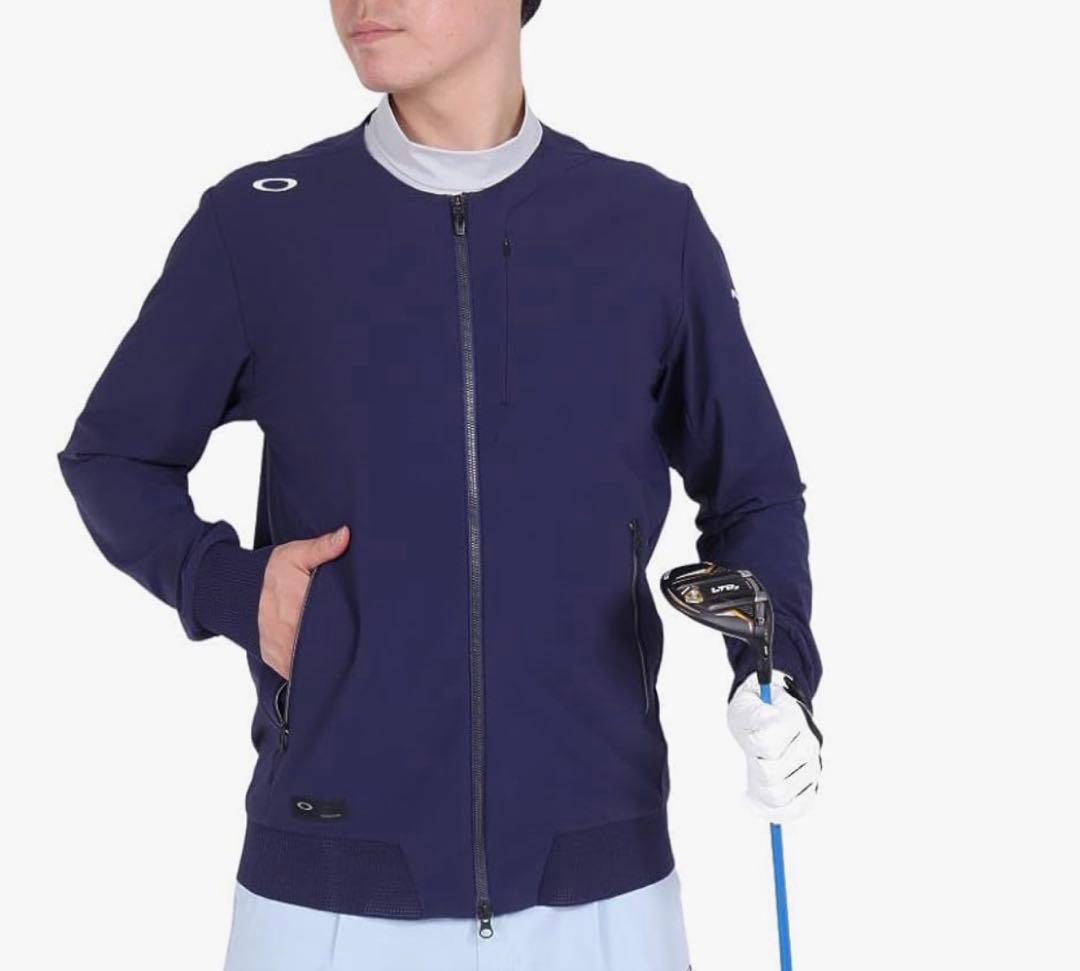 新品　オークリー　ウィメンズ　接触冷感 ストレッチ　UV ジャケットゴルフ　M