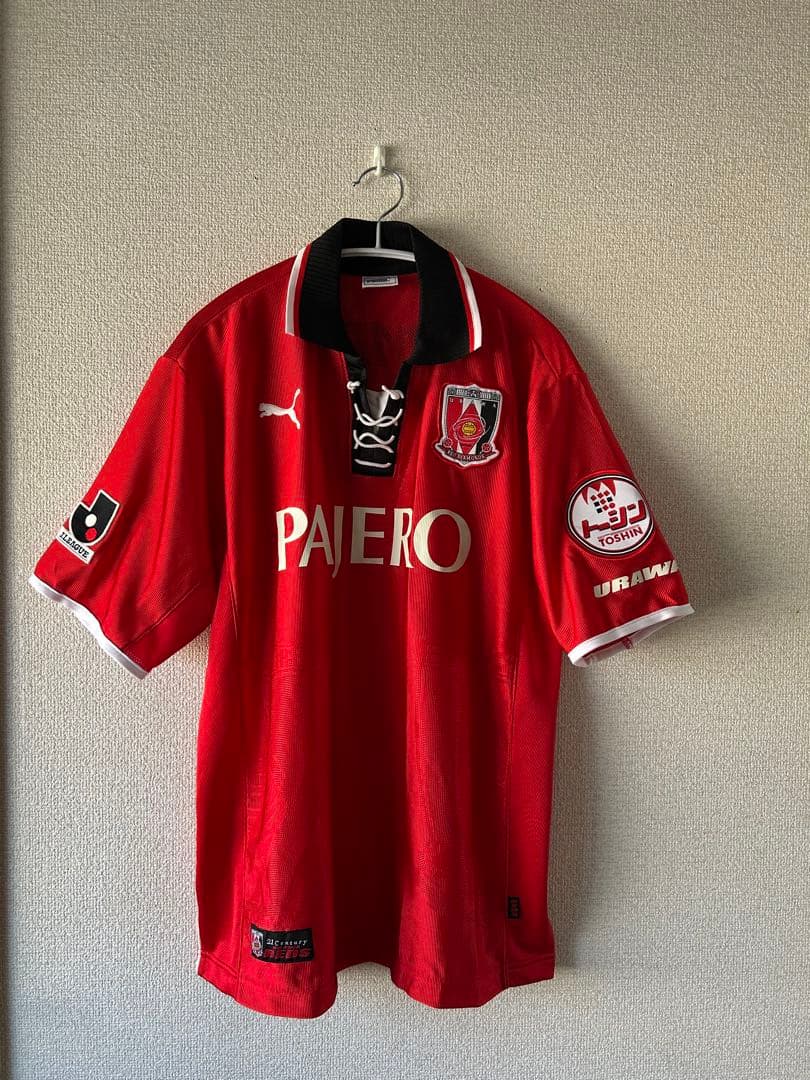 浦和レッズ2001-2002 レプリカユニフォームPUMA S-M