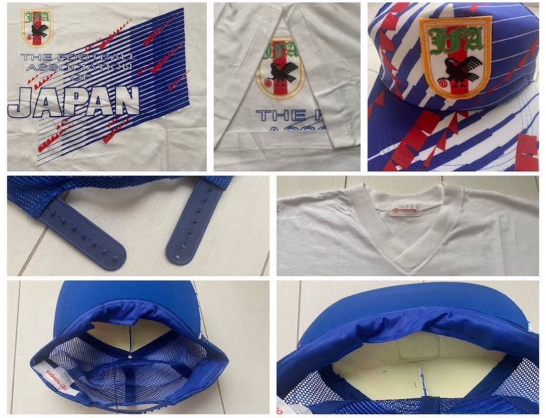 DEAD STOCK 未使用 日本代表 ドーハ CAP Tシャツ セット XL