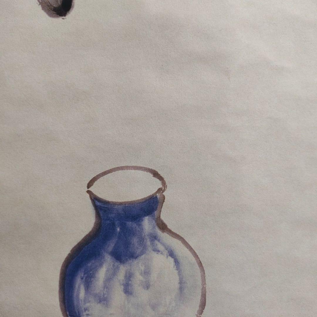 齐白石 清平福来 中国画 掛け軸 水墨画 和室 玄関 茶室 壁掛け 美術品