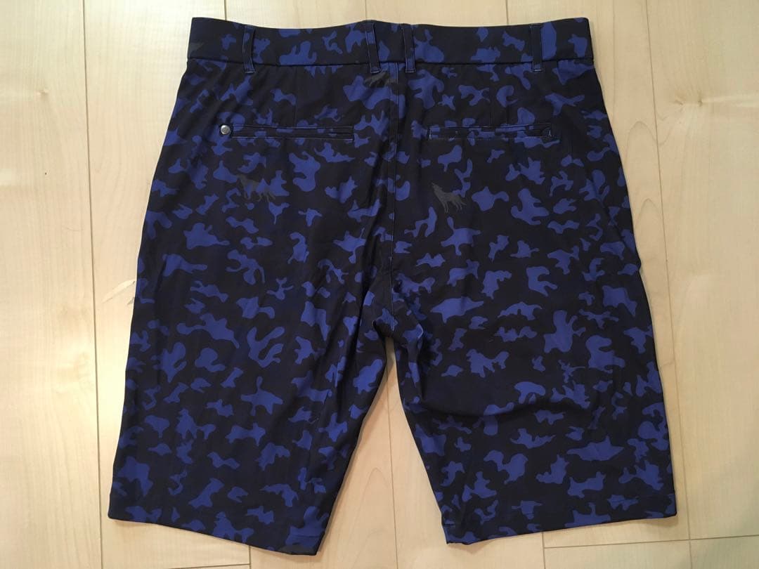グレイソン GREYSON Montauk ゴルフ ショーツ ネイビー カモ32