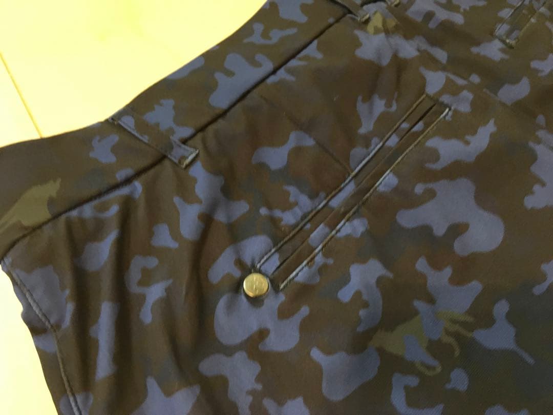グレイソン GREYSON Montauk ゴルフ ショーツ ネイビー カモ32