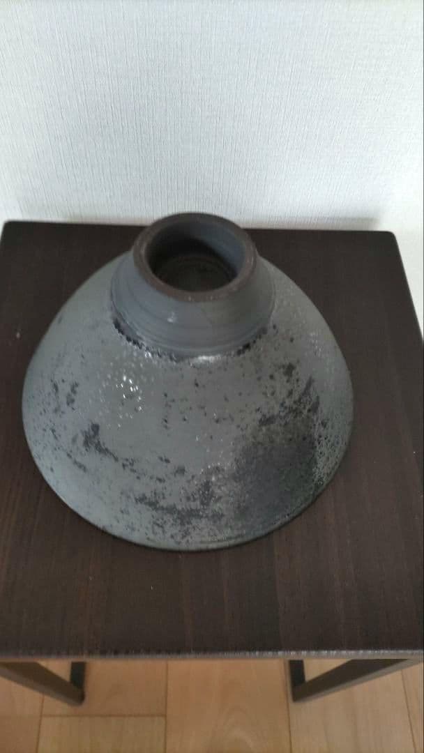 濱中史朗　鉢ー黒M 萩焼