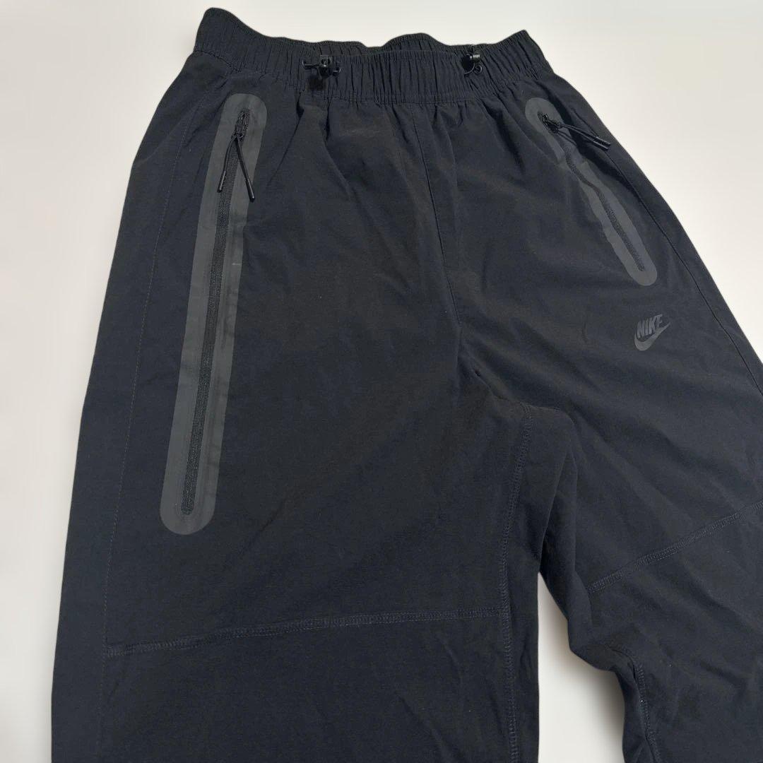NIKE テック ウーブン オープンヘム パンツHM7159-010-BLACK