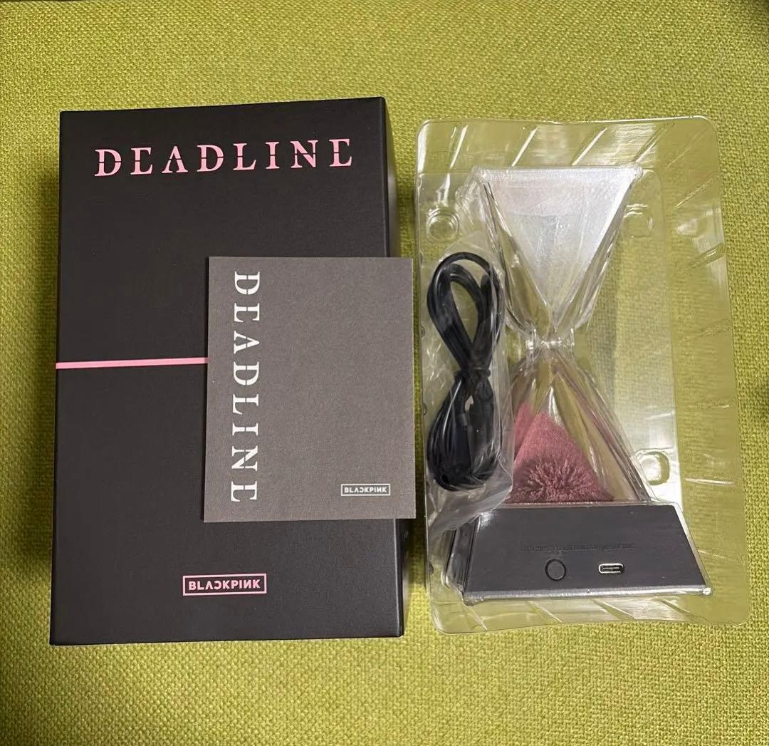 Black pink MOOD LIGHT Verの砂時計ムードライト