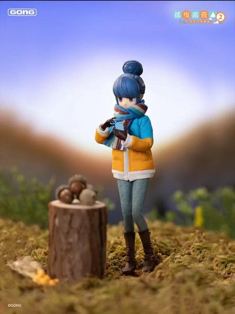 GONG Studio 1/8 『ゆるキャン△』 志摩 リン 未開封新品