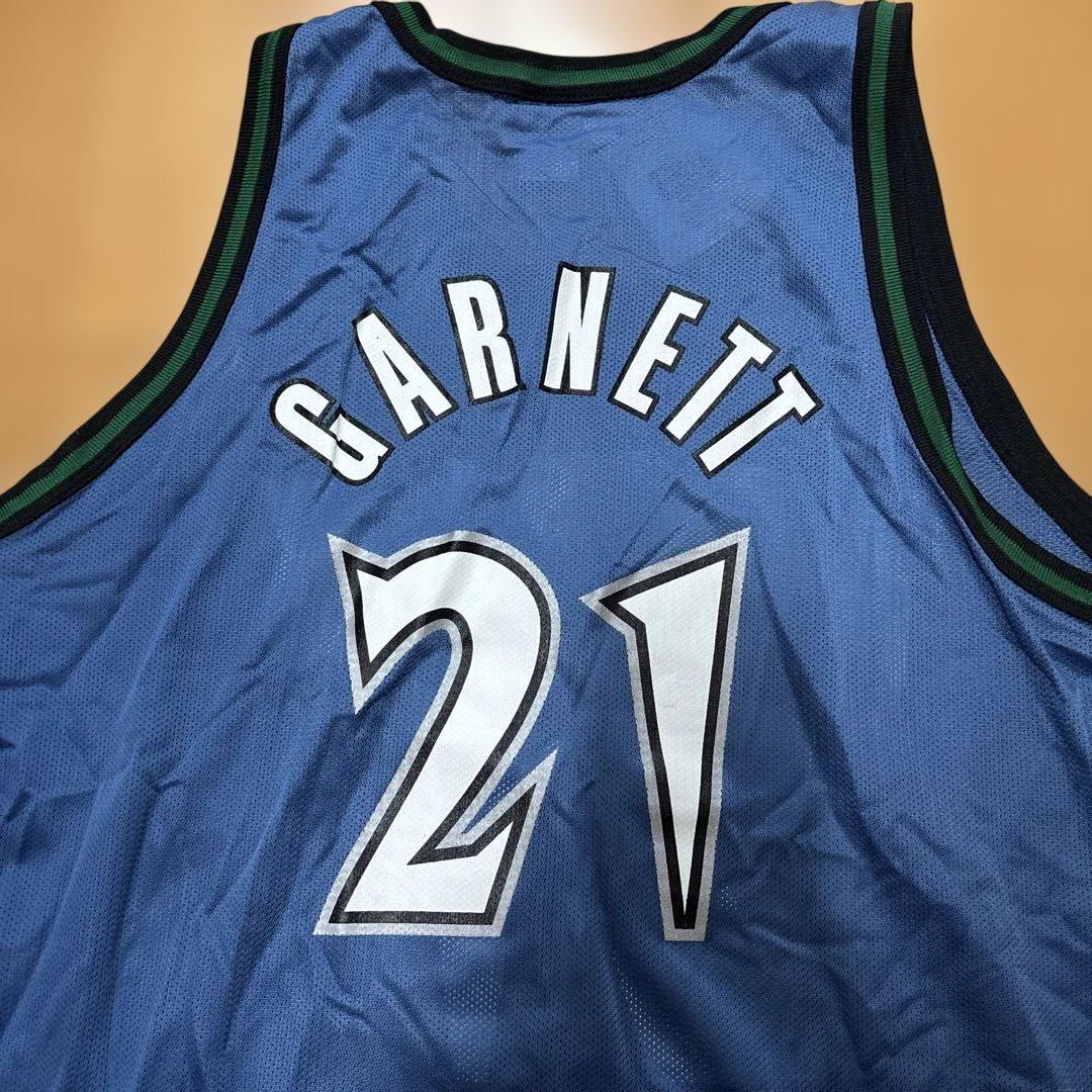 Champion Timberwolves 21番 GARNETT NBA