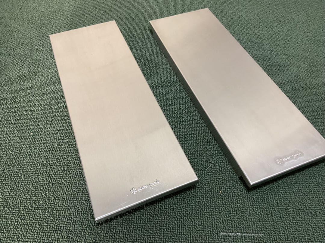 【廃盤品・穴なし】リッドトレーハーフユニット スノーピーク  peak