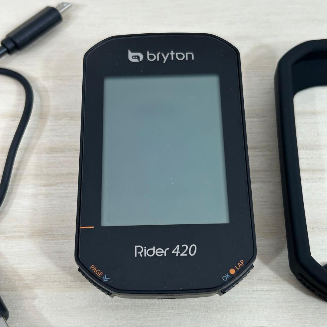Bryton Rider 420 ブライトン ライダー　ケイデンスセンサー付属