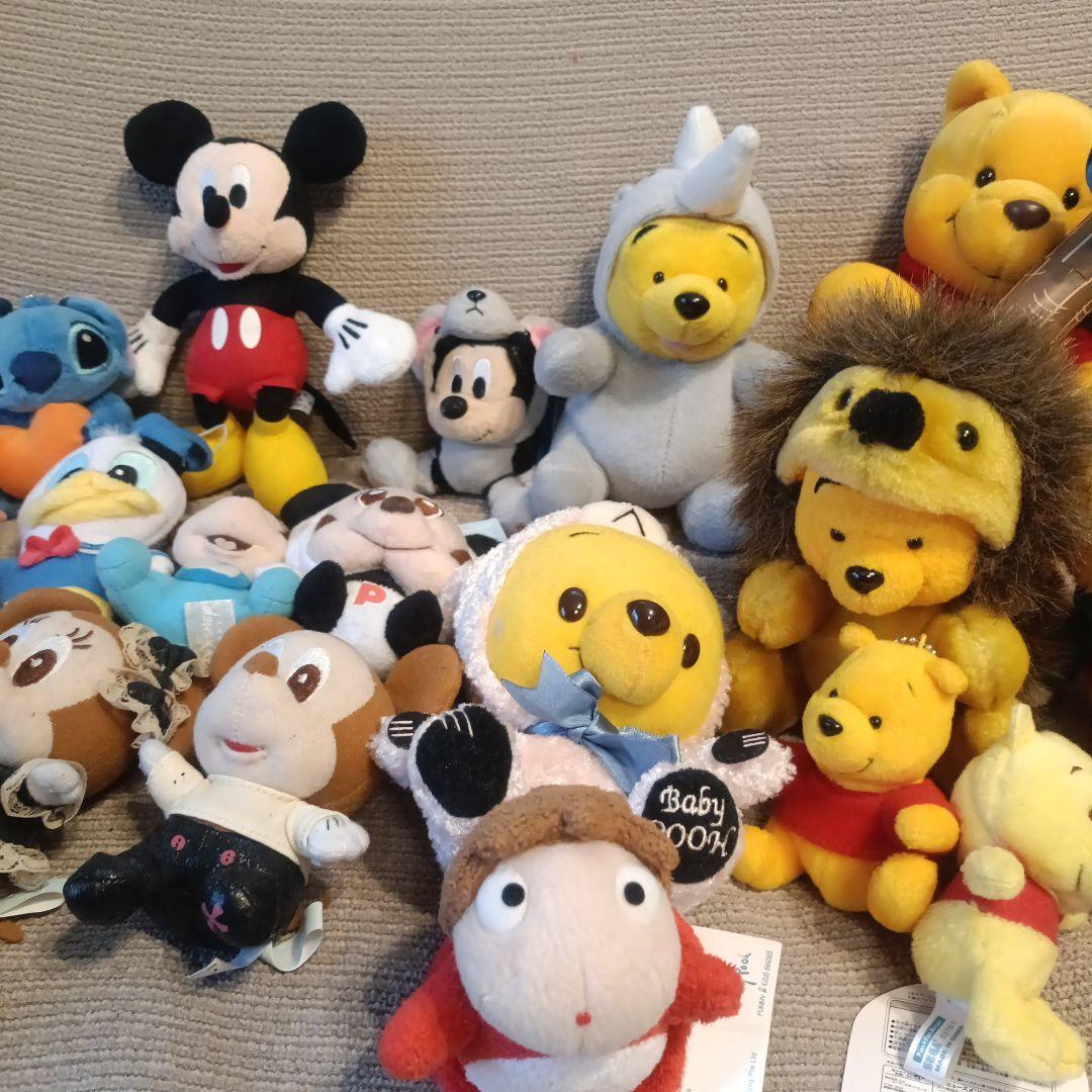 激レア　コスプレ　ディズニー　くまのプーさん　スティッチ　ぬいぐるみ　まとめ売り