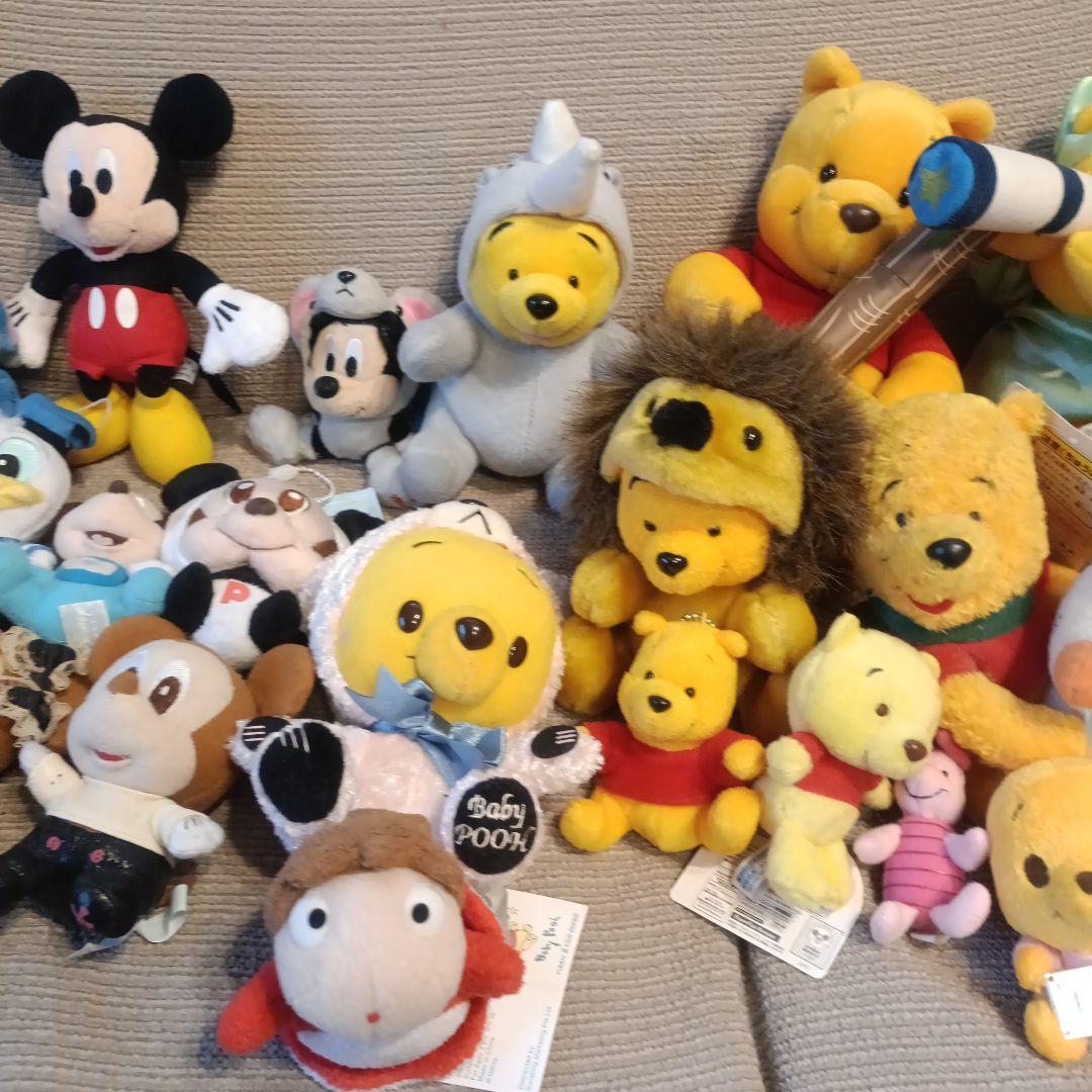 激レア　コスプレ　ディズニー　くまのプーさん　スティッチ　ぬいぐるみ　まとめ売り