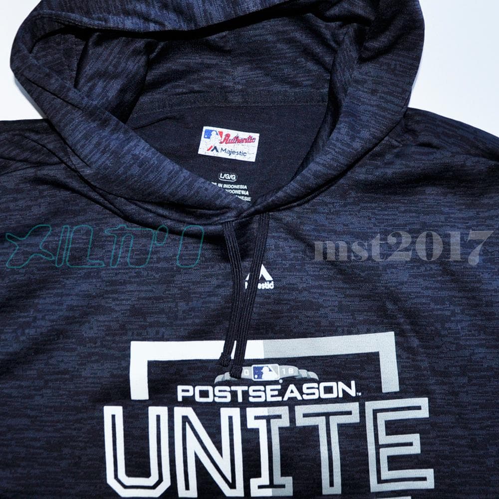 【MLB パーカー】Majestic ヤンキース 2018 ポストシーズン