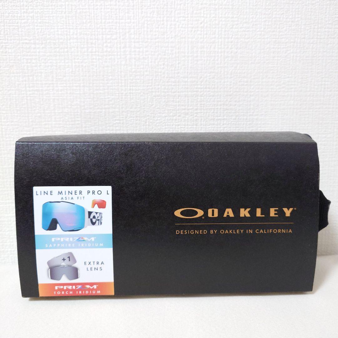 ほぼ新品25年OakleyラインマイナープロL Line miner pro L