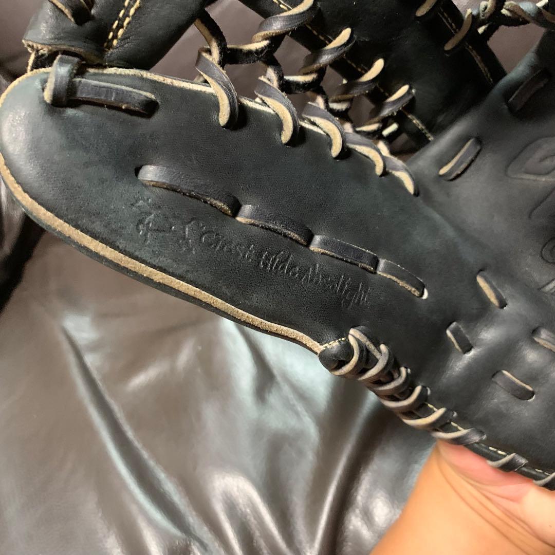 Mizuno Global Elite ブラック 軟式外野手グローブ 右投げ