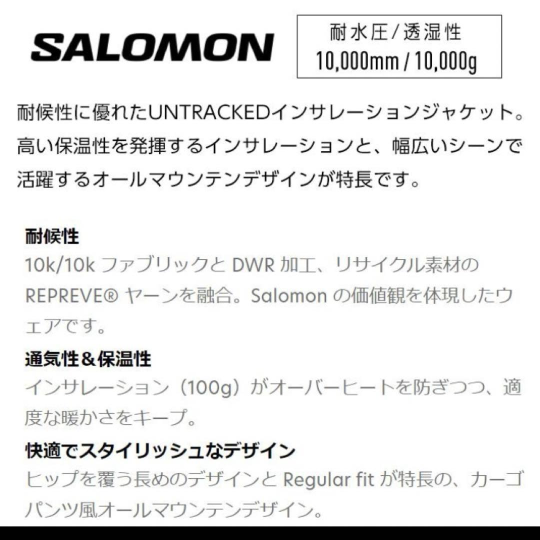 SALOMON スノーボードジャケット 緑