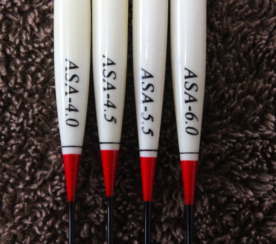ヘラ浮き クルージャンシリーズＡＳＡ スタンダードタイプ浅だな ４本セット