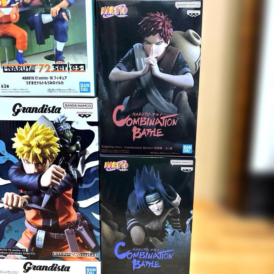 NARUTO フィギュア　ナルト　サクラ　サスケ　我愛羅　7個セット