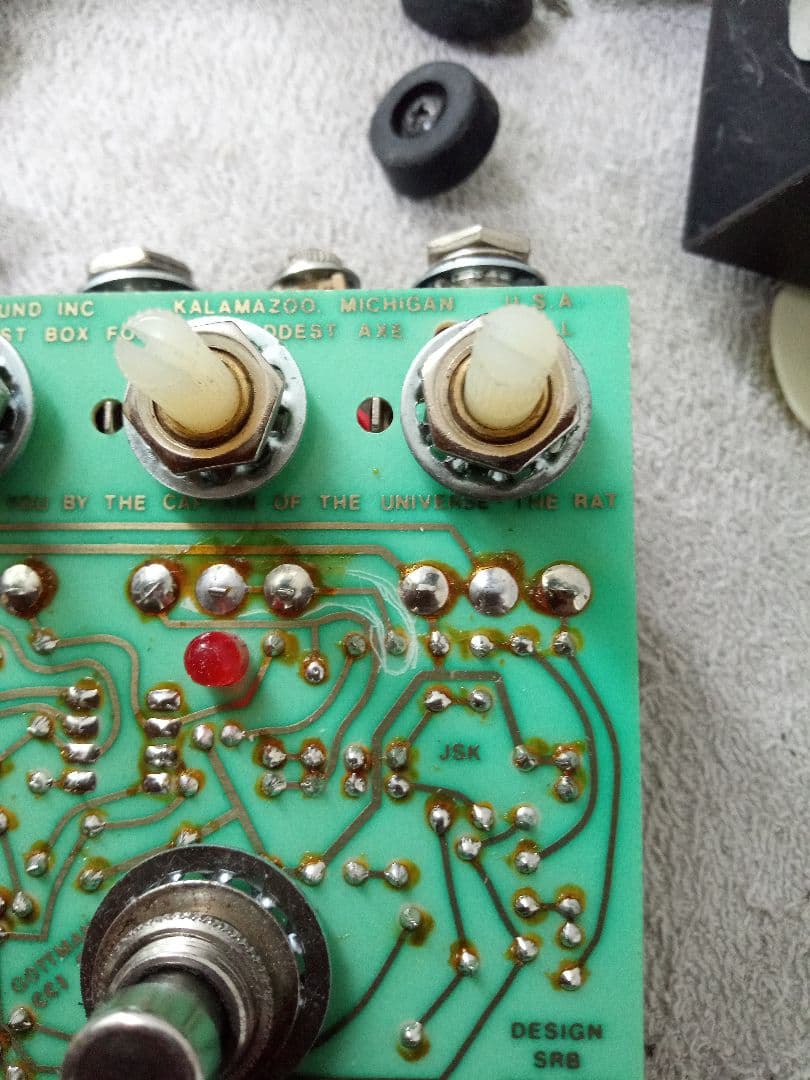 ProCo RAT2 USA製 LM308N 銀ネジ 1992年製 メンテ済み