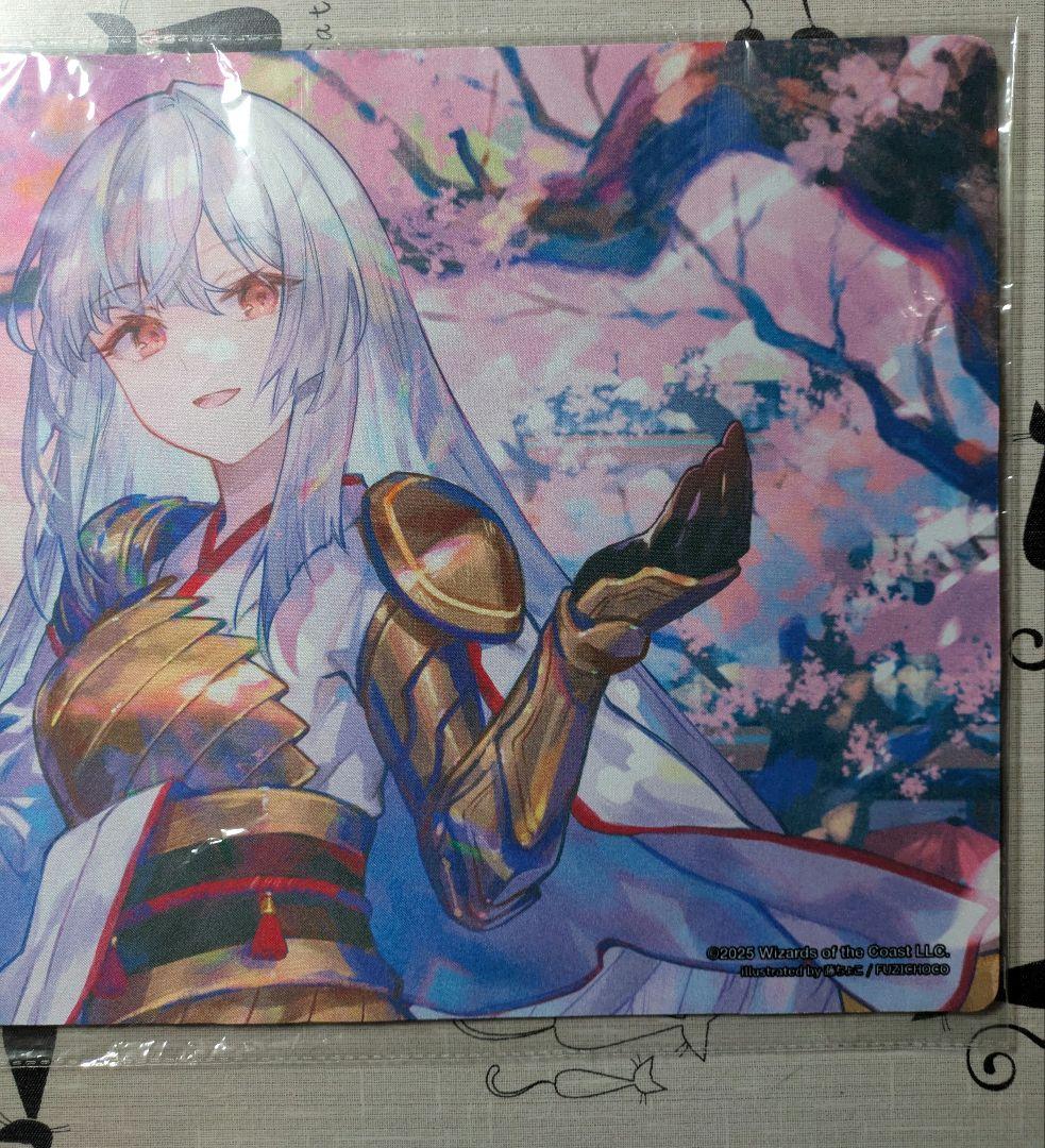 MTG 放浪皇　プレイマット　放浪皇お花見キャンペーン