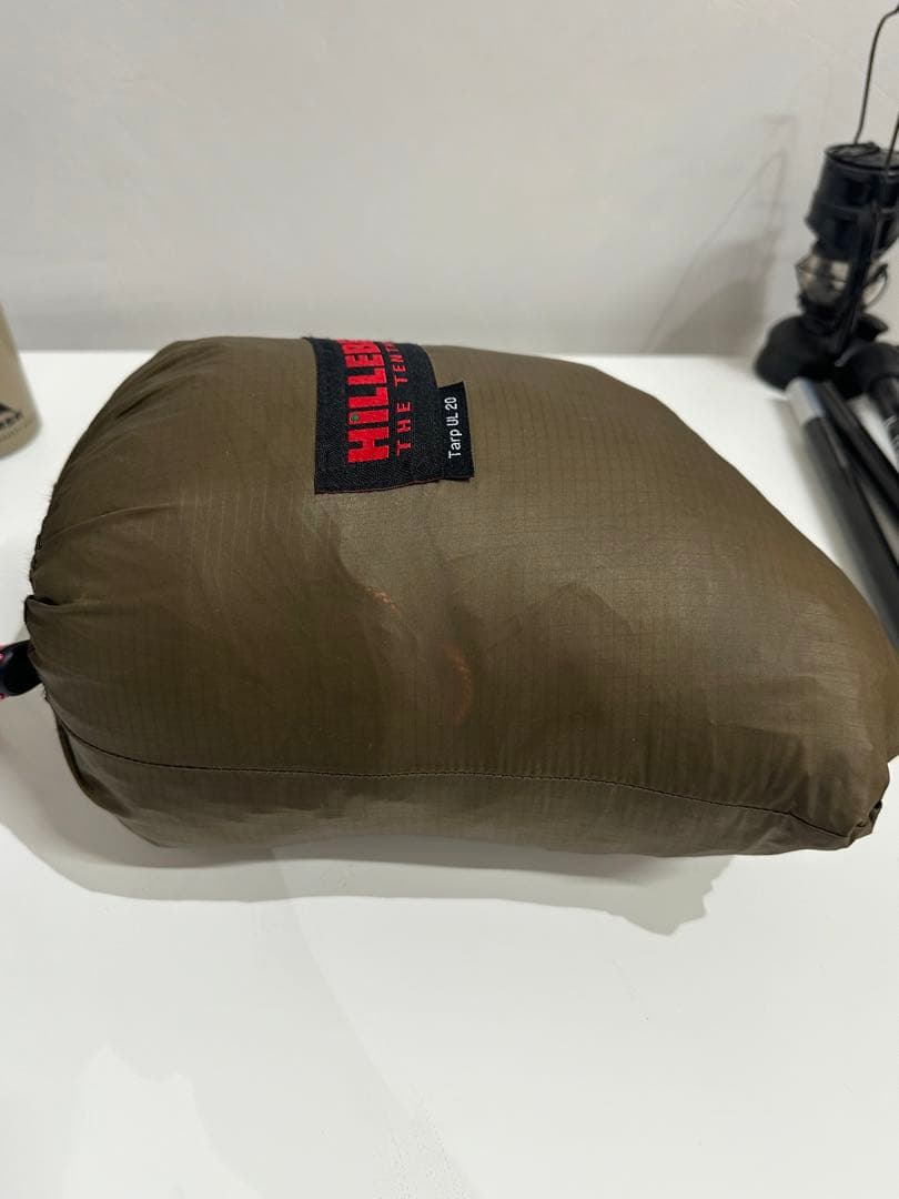 最終値下げ　HILLEBERG TARP20 UL サンド　ヒルバーグ　タープ