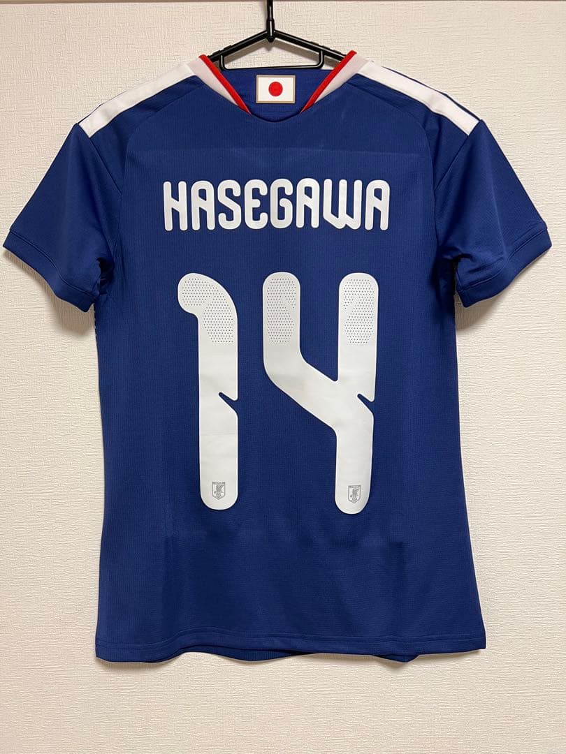 adidas 正規品 新日本代表ユニフォームHASEGAWA 14 Mサイズ