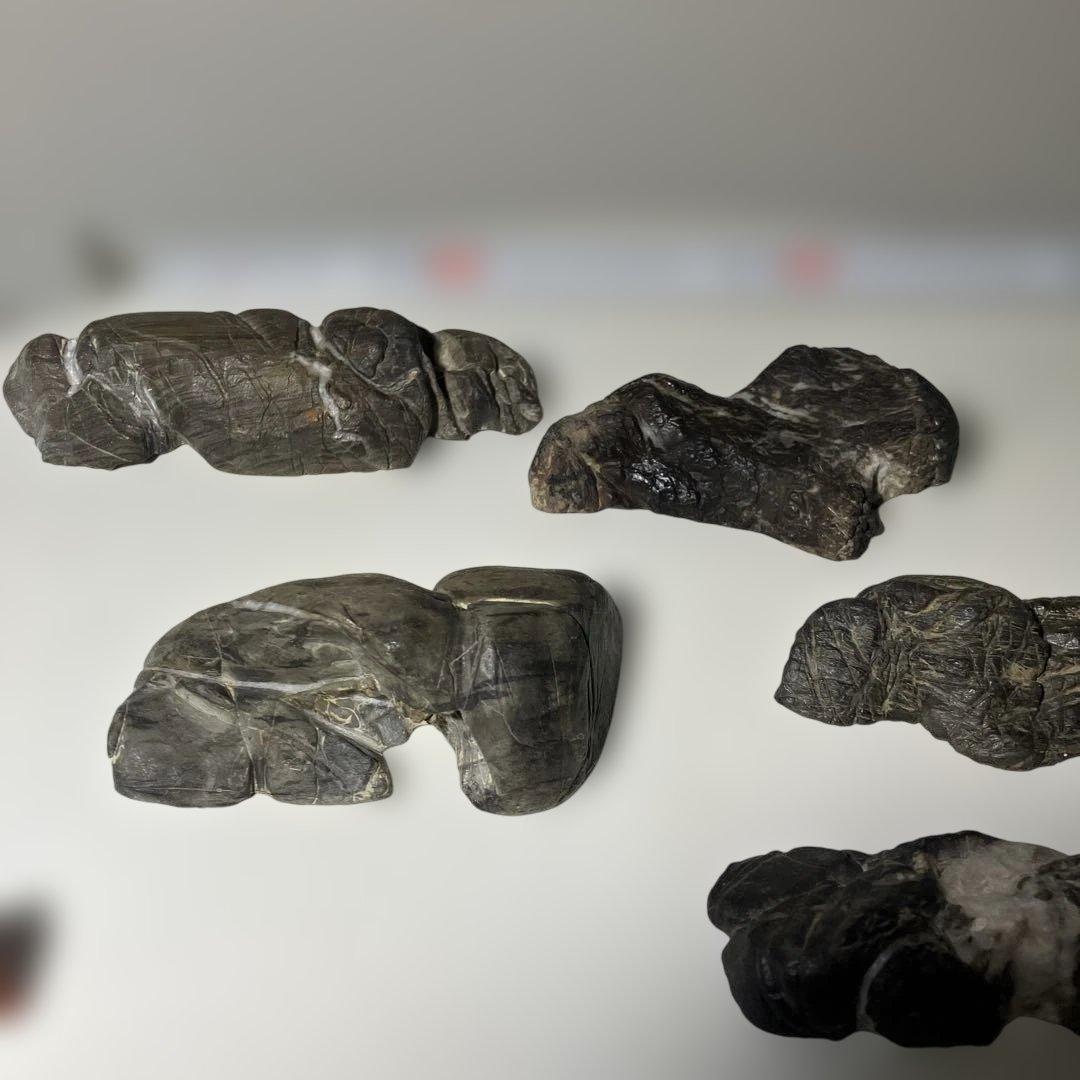 盆石　用水石セット