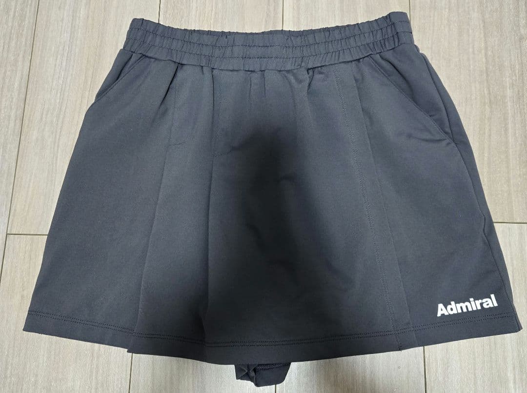 アドミラル　サイドタックスキュロット（ATLA440）チャコールM