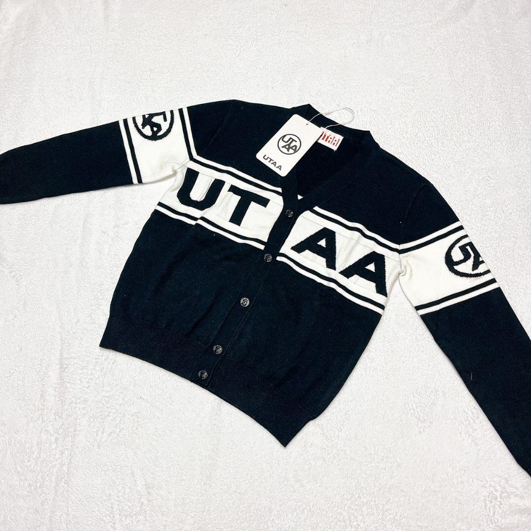 新品　UTAA　ユタ　ゴルフ　カーディガン　ブラック　M　レディース