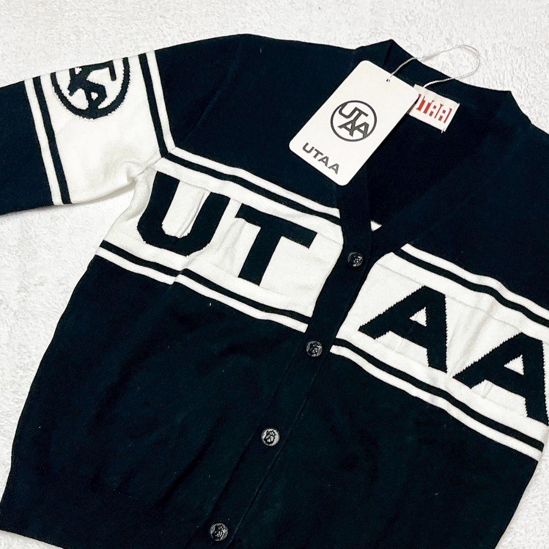 新品　UTAA　ユタ　ゴルフ　カーディガン　ブラック　M　レディース